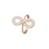 Róza rose gold vegtelen gyűrű